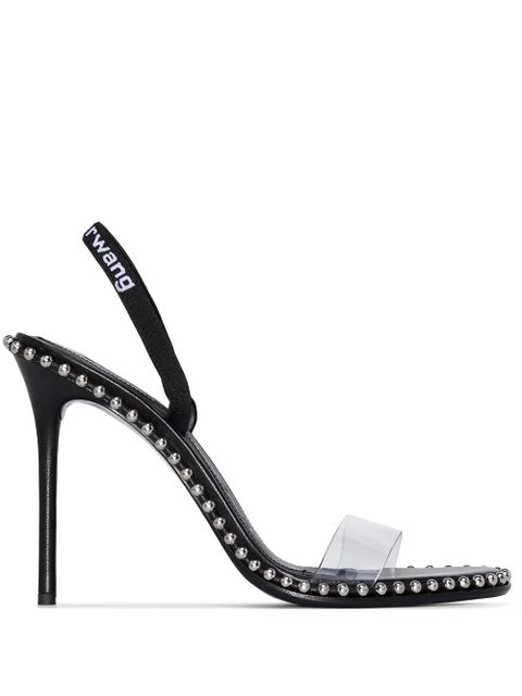 Alexander Wang Nova 105mm stud-detail sandals - Black - zdjęcie produktu nr 1