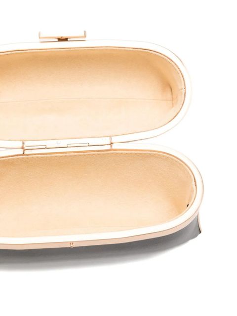 Cult Gaia Olea chain-strap clutch bag - Black