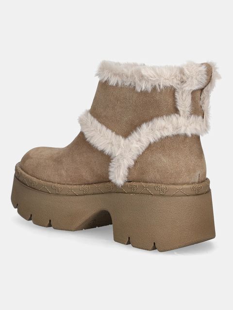Guess śniegowce BRIDGETE kolor beżowy FLFBRD ESU10 - zdjęcie produktu nr 2