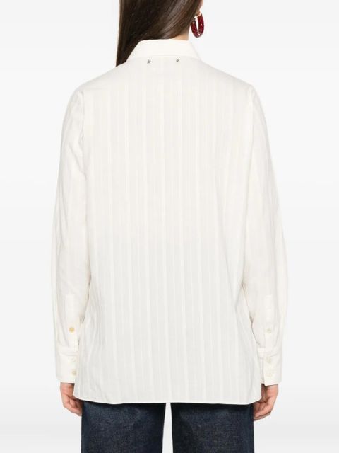 Golden Goose striped shirt - Neutrals