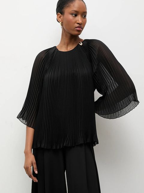 Answear.LAB bluzka damska kolor czarny z aplikacją - zdjęcie produktu nr 1