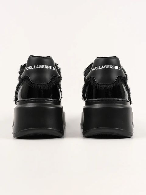 Karl Lagerfeld sneakersy skórzane ANAKAPRI U damskie kolor czarny KL63509