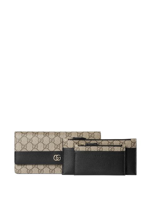 Gucci GG Marmont print wallet - Neutrals