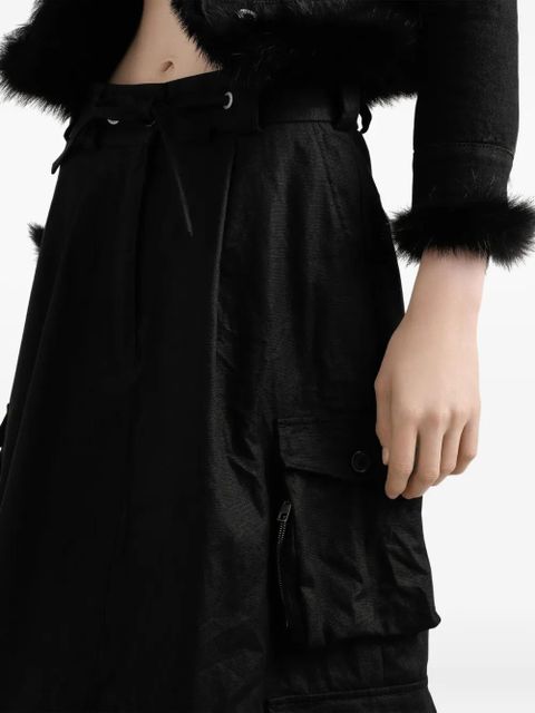 Dolce & Gabbana drawstring cargo midi skirt - Black - zdjęcie produktu nr 2