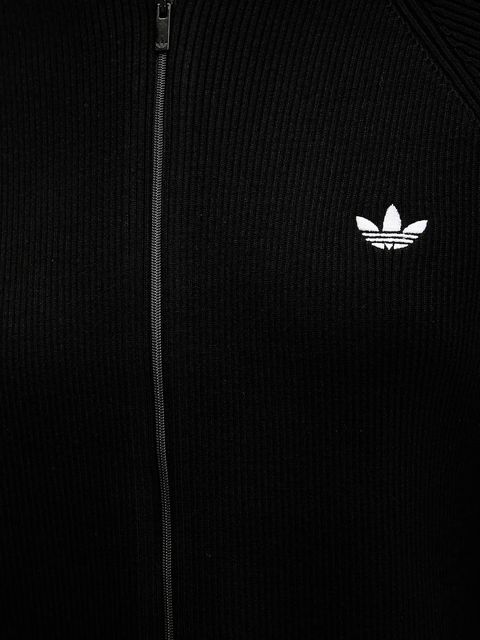 adidas Originals kardigan Slim Knit Tt damski kolor czarny JY2597