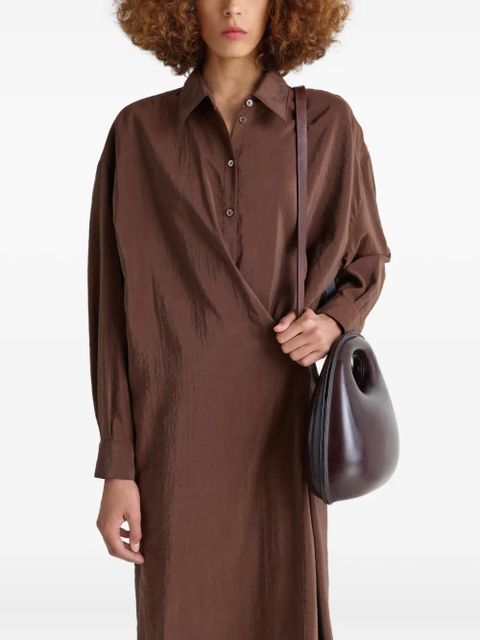 LEMAIRE Egg tote bag - Brown - zdjęcie produktu nr 2