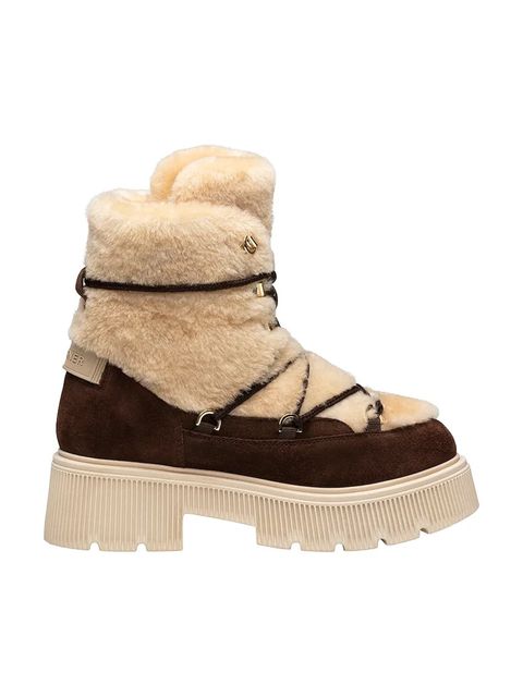 Bogner śniegowce skórzane TURIN 9 B kolor brązowy 22542873 - zdjęcie produktu nr 1