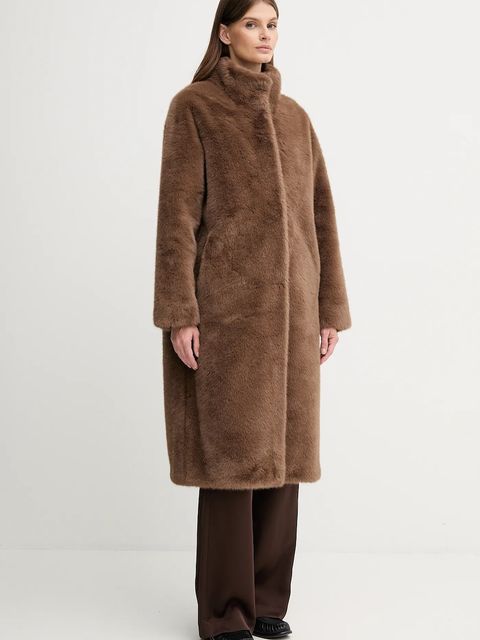 Joop! płaszcz kolor brązowy 30048879