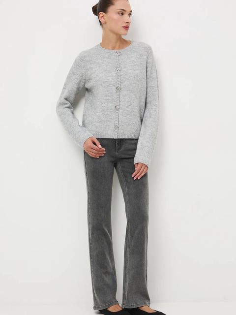 Medicine jeansy damskie kolor szary - zdjęcie produktu nr 1