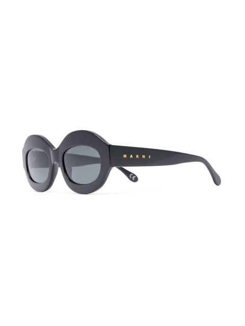 Marni Eyewear round-frame sunglasses - Black - zdjęcie produktu nr 2