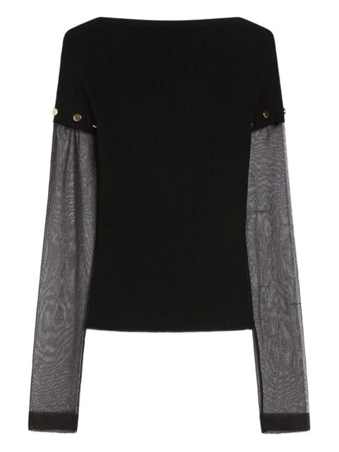 Max Mara ribbed top - Black - zdjęcie produktu nr 1