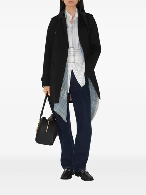 Burberry belted double-breasted trench coat - Black - zdjęcie produktu nr 2