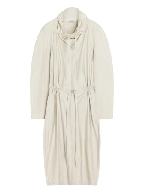 LEMAIRE Vareuse long-sleeve drawstring dress - Neutrals - zdjęcie produktu nr 1