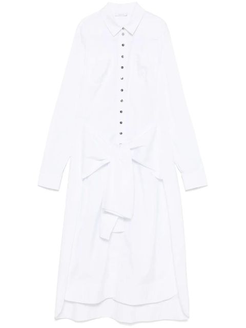 Rabanne tie-waist maxi dress - White - zdjęcie produktu nr 1