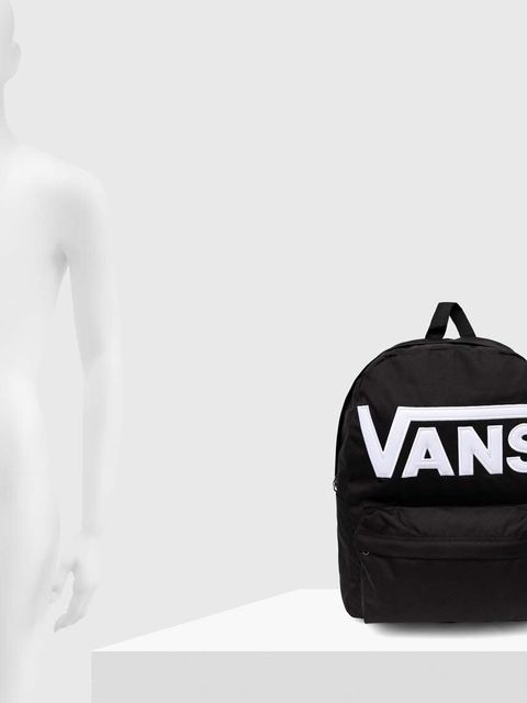 Vans plecak kolor czarny duży z aplikacją