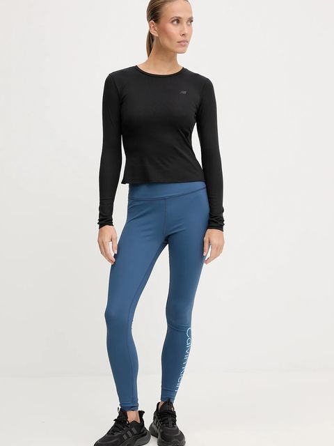 New Balance longsleeve treningowy kolor czarny WT53133BK