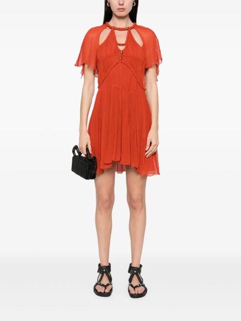 ISABEL MARANT Ranadial mini dress - Orange