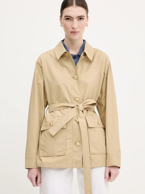 Tommy Hilfiger kurtka kolor zielony przejściowa WW0WW45620 - zdjęcie produktu nr 1