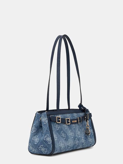 Guess torebka bagietka damska jeansowa DOVIE - zdjęcie produktu nr 1