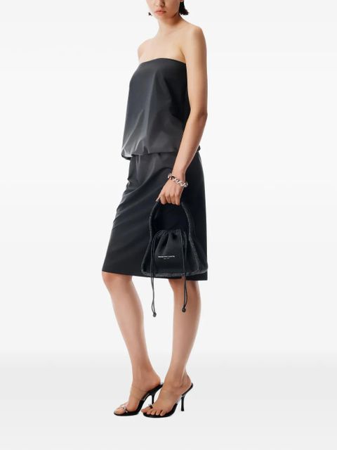 Alexander Wang Reflective Knit Ryan Small Bag - Black - zdjęcie produktu nr 1