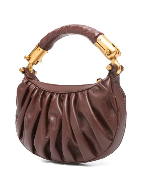 Balmain mini Ébène tote bag - Brown