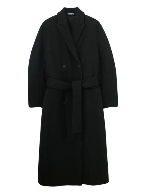 Jacquemus D'Homme double-breasted coat - Black - zdjęcie produktu nr 1
