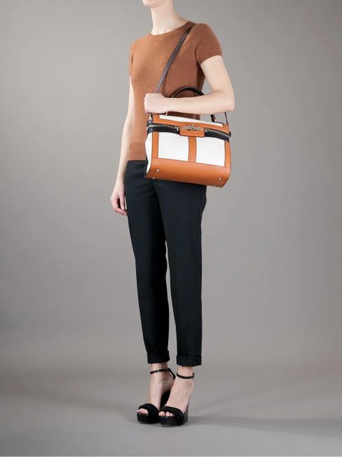 Max Mara tri-colour zip up tote - Neutrals - zdjęcie produktu nr 2