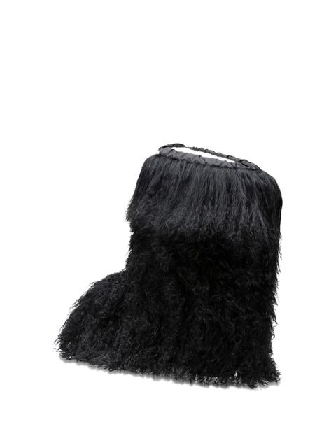 BOGNER furry wool boots - Black - zdjęcie produktu nr 2