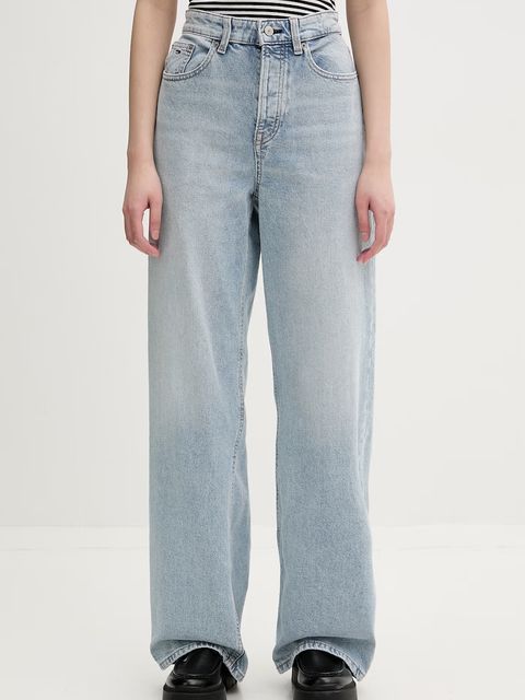 Tommy Jeans jeansy wide leg damskie - zdjęcie produktu nr 1