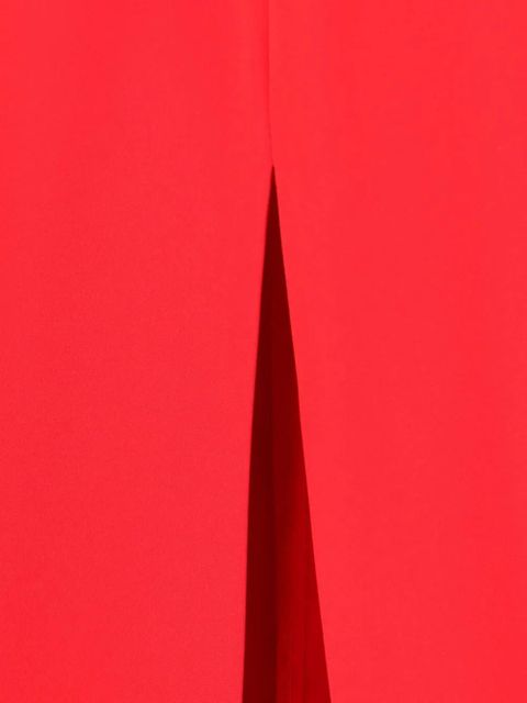 Lauren Ralph Lauren halterneck split dress - Red