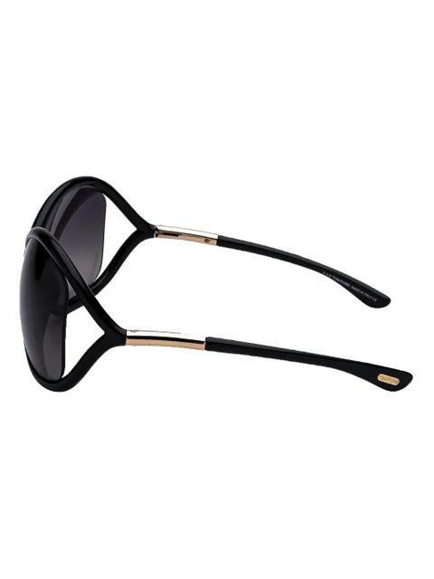 TOM FORD Eyewear oversized butterfly-frame sunglasses - Black - zdjęcie produktu nr 2