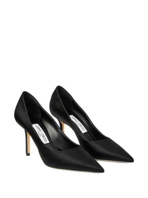 Jimmy Choo 85mm Love pointed-toe pumps - Black