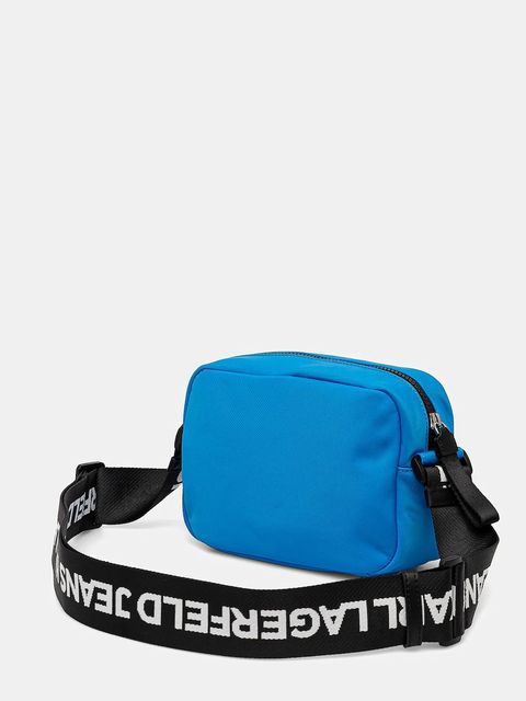 Karl Lagerfeld Jeans saszetka kolor niebieski A1W30232 - zdjęcie produktu nr 2