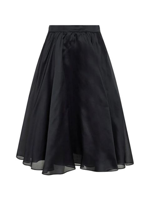 Max Mara gathered skirt - Black - zdjęcie produktu nr 1