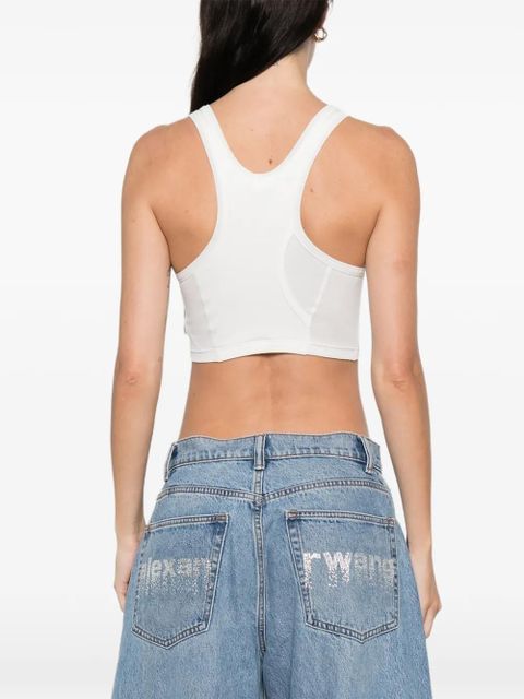 CALVIN KLEIN COLLECTION pamela crop top - White