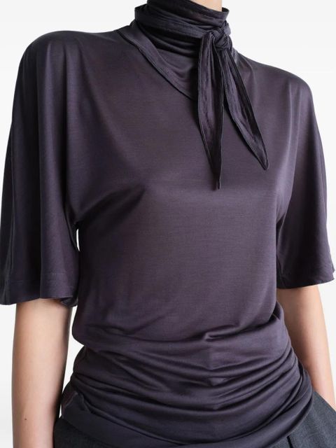 LEMAIRE Foulard blouse - Purple