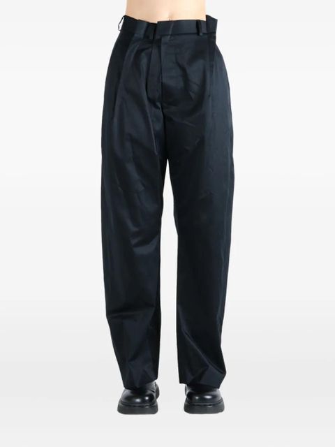 MM6 Maison Margiela pleated-front trousers - Black - zdjęcie produktu nr 2