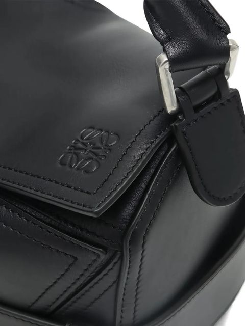 LOEWE Puzzle buckle tote bag - Black