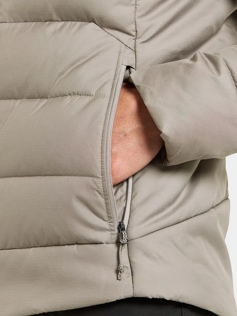 Didriksons kurtka TEJLA kolor beżowy zimowa 505887