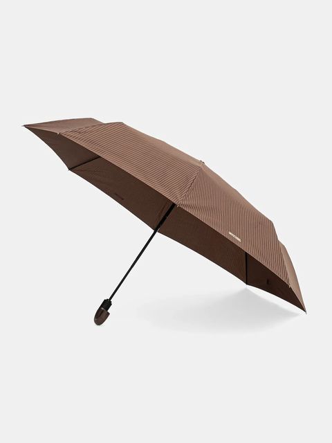 Moschino parasol kolor brązowy 8509 TOPLESSA - zdjęcie produktu nr 1