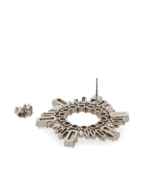 Amina Muaddi Begum earrings - Silver - zdjęcie produktu nr 2