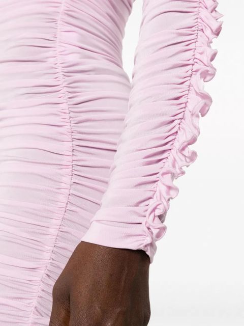 Magda Butrym floral-appliqué minidress - Pink