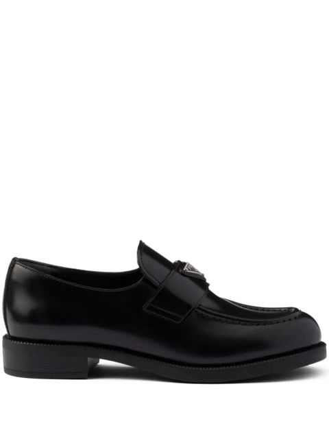 Prada Chocolate leather loafers - Black - zdjęcie produktu nr 1
