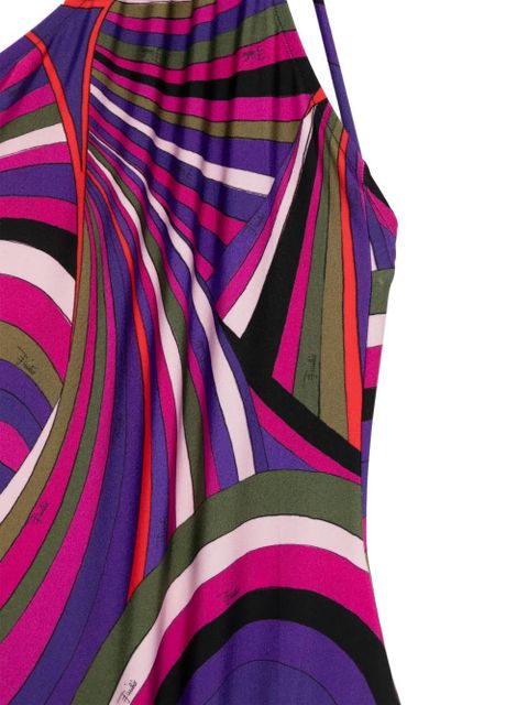 PUCCI one-shoulder swimsuit - Purple - zdjęcie produktu nr 2