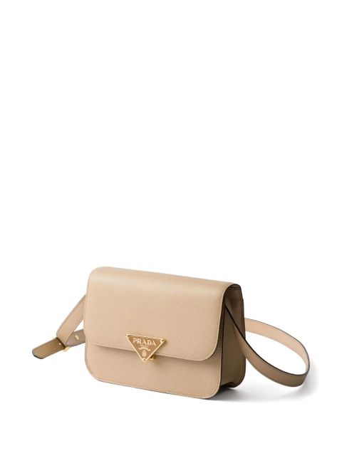 Prada Embleme shoulder bag - Neutrals