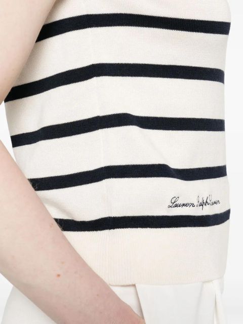 Lauren Ralph Lauren striped T-shirt - Neutrals - zdjęcie produktu nr 2