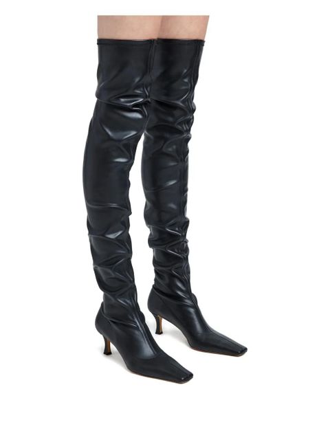 Proenza Schouler 60mm over-the-knee boots - Black