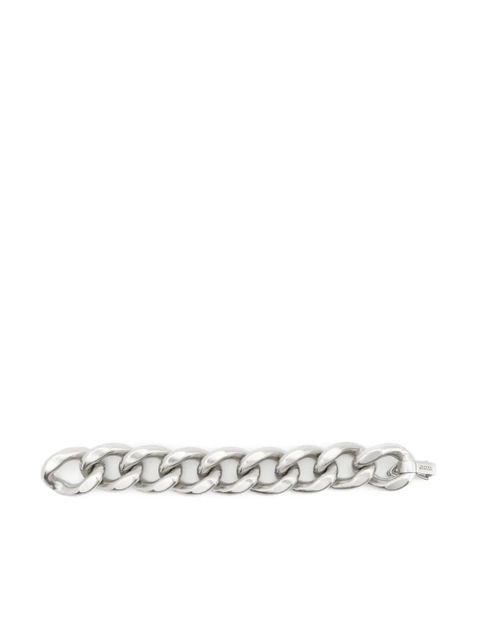 ISABEL MARANT Links logo-engraved bracelet - Silver - zdjęcie produktu nr 1