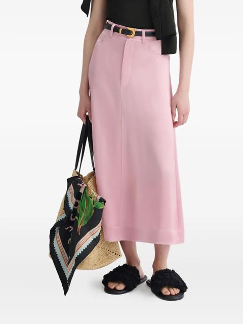 Nanushka Cintia midi skirt - Pink - zdjęcie produktu nr 2
