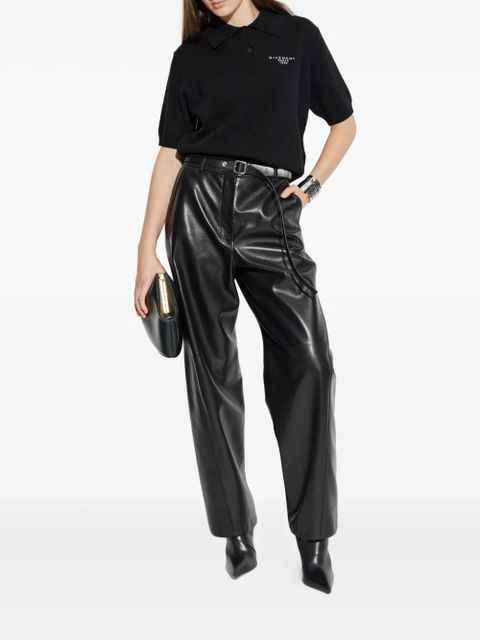 Givenchy leather trousers - Blue - zdjęcie produktu nr 2